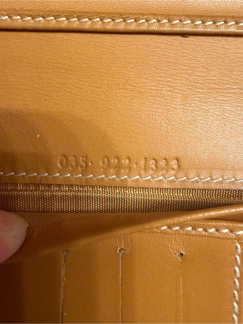 Gucci Brown GG Canvas Continental Wallet with Tan Trim and Gold Hardware - Picture 5 of 14